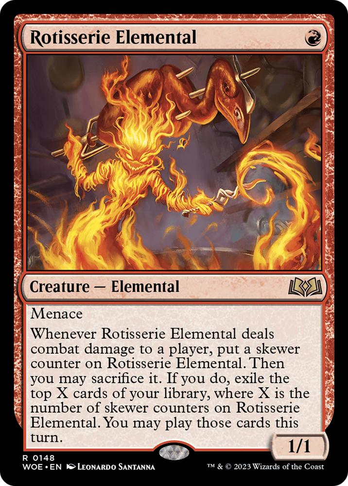 Rotisserie Elemental [Wilds of Eldraine]