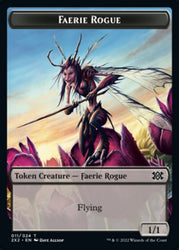 Faerie Rogue // Treasure Double-Sided Token [Double Masters 2022 Tokens]