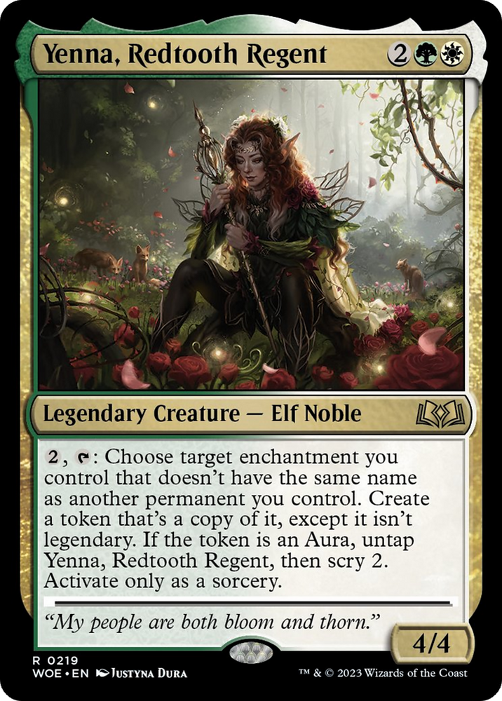 Yenna, Redtooth Regent [Wilds of Eldraine]
